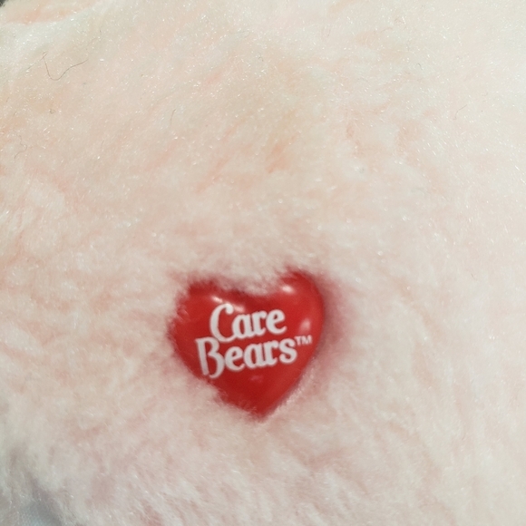 Kenner Care Bears Cheer Bear Pink Rainbow Plush Stuffed Toy 12 Inch 1983 - Picture 6 of 10